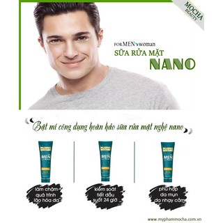 SỮA RỬA MẶT NGHỆ NANO MOCHA