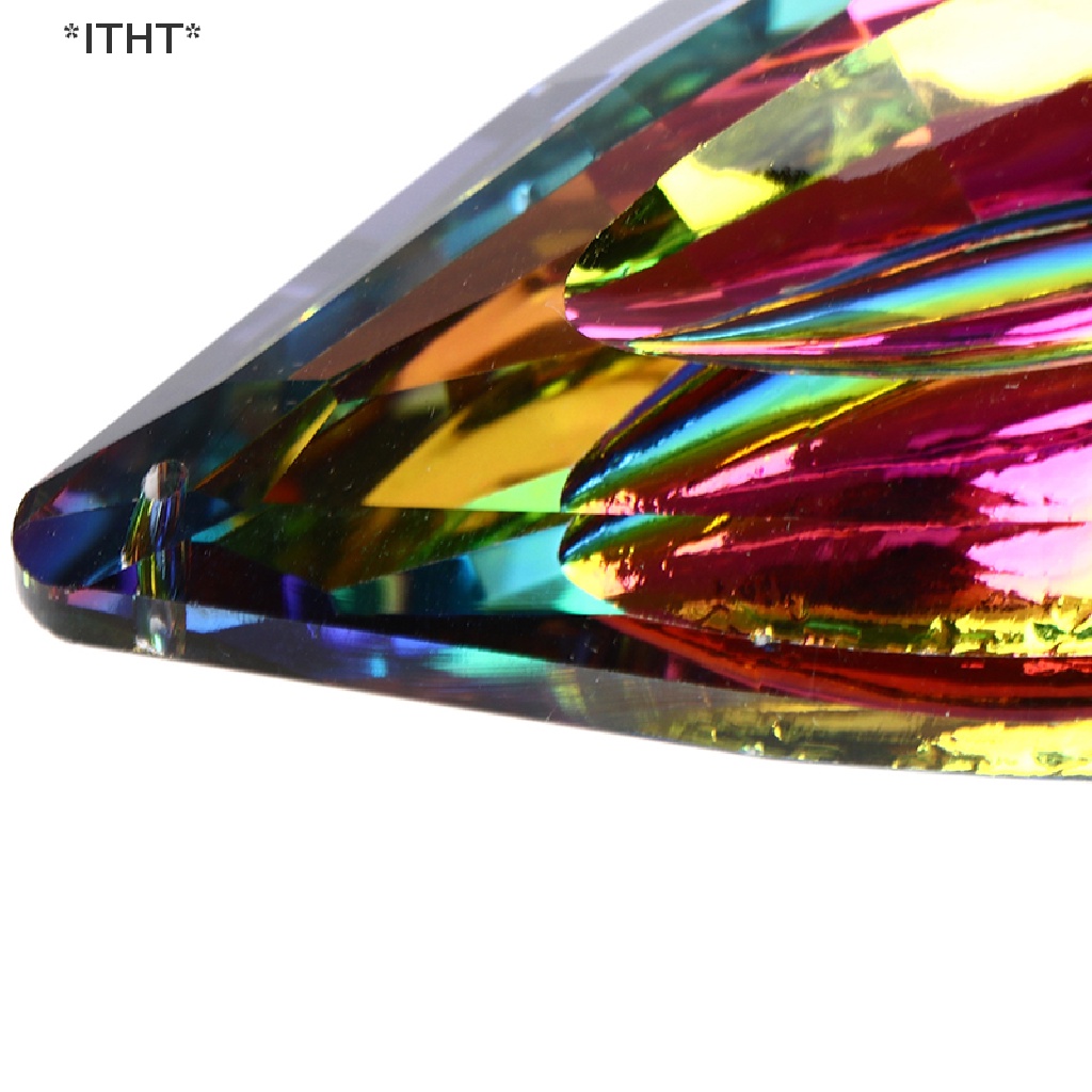 [ITHT] Lăng Kính Pha Lê Treo Trang Trí Cửa Sổ / Đèn Chùm AB Màu Sắc