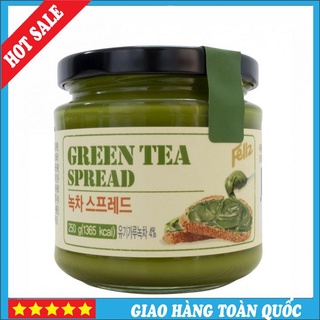 Trà Xanh Phết Bánh Mì - Nhập Khẩu Hàn Quốc 250gr  | Feliz Green Tea Spread
