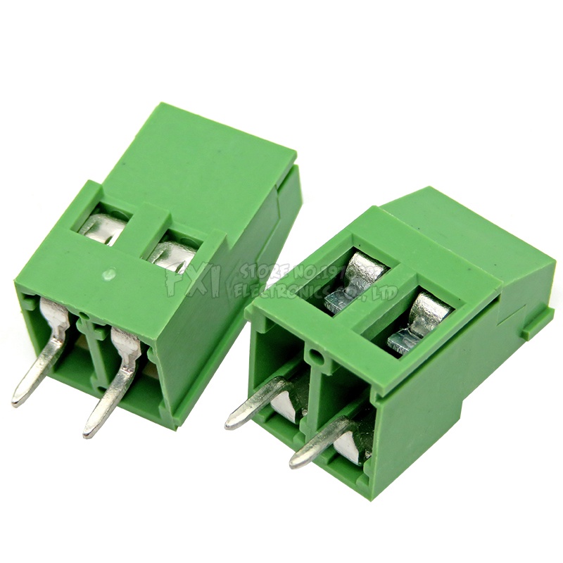 Set 10 Ốc Vít Thẳng KF129-5.08-2P KF129-2P 300V 25A 2Pin 5.08mm PCB 24-12A WG Chuyên Dụng