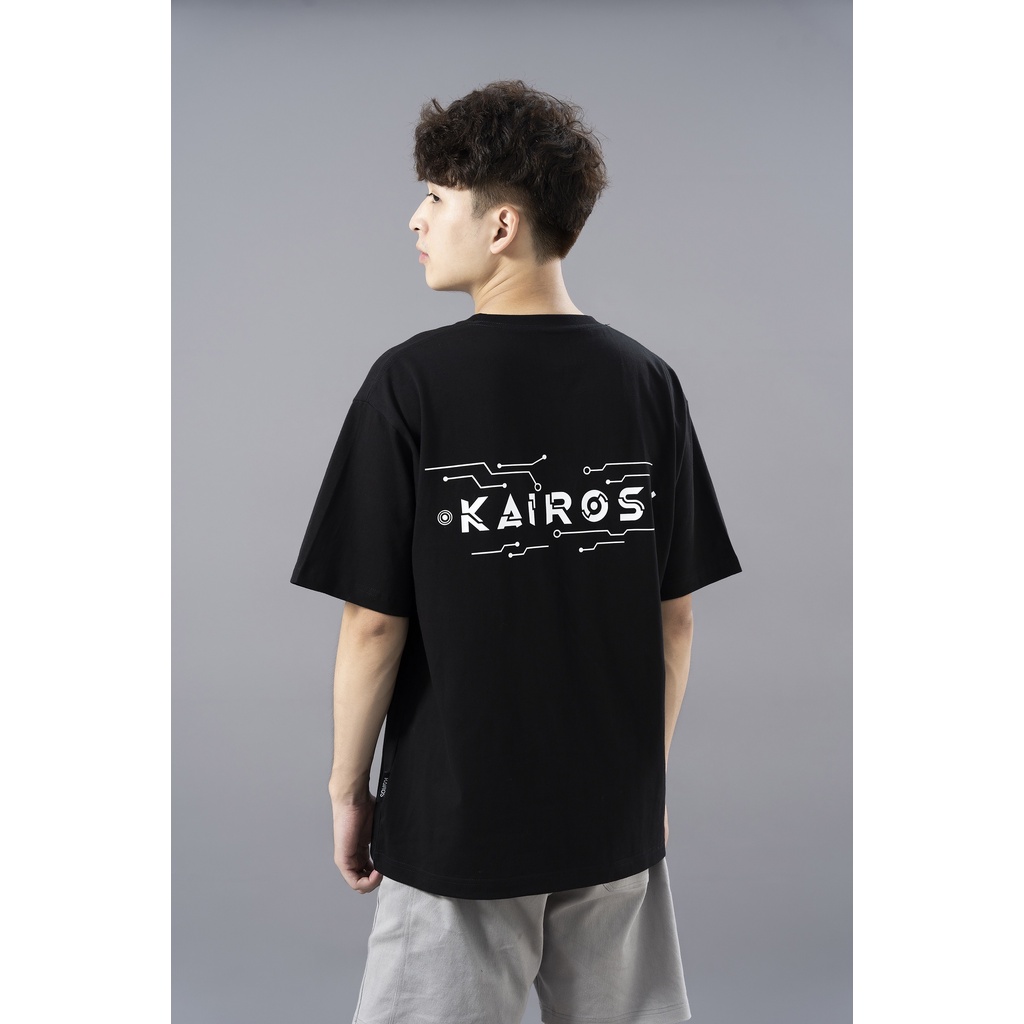 Áo Thun Tay Lỡ Oversize Kairos Monitor Tee - 100% Cotton - Brand KAIROS
