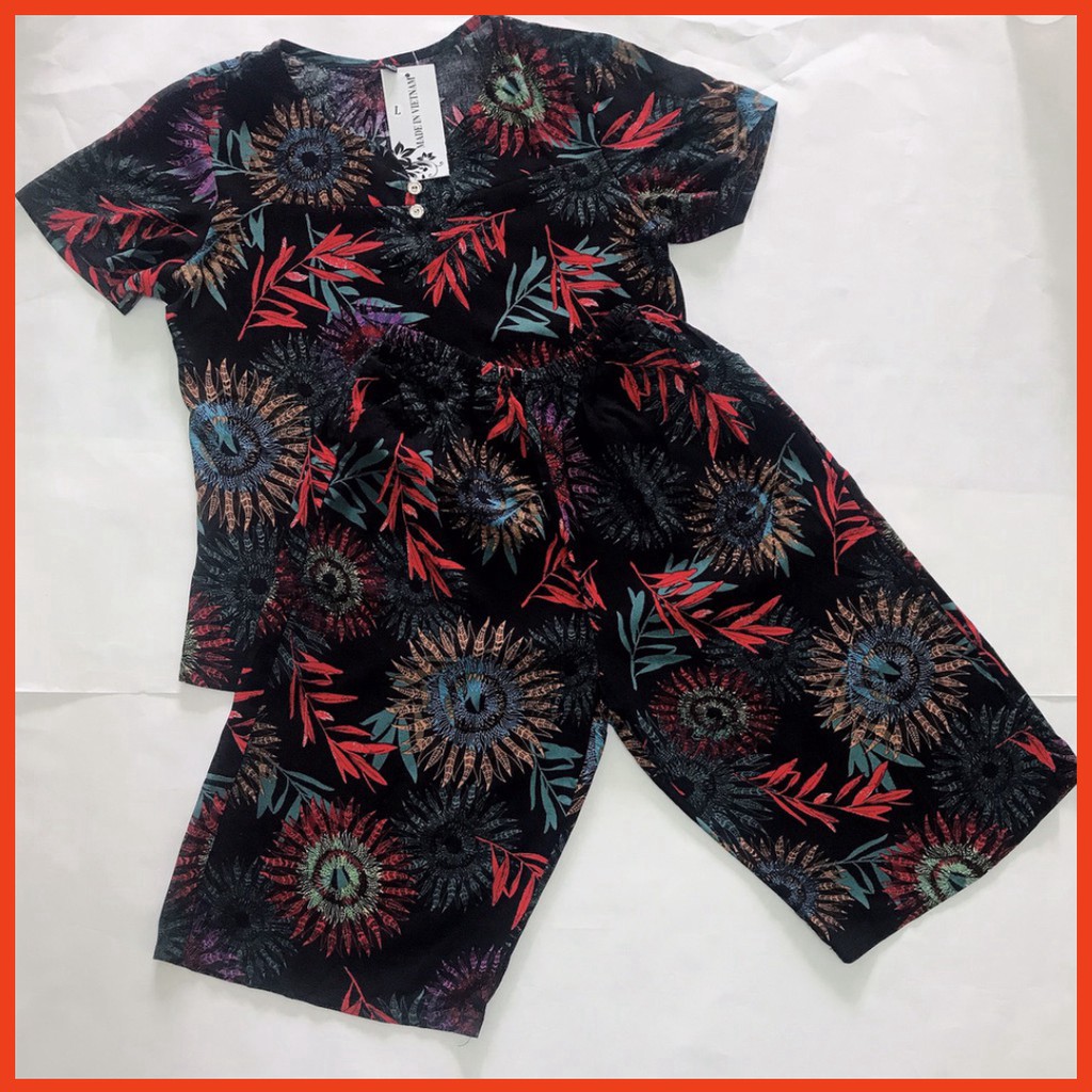 [XẢ LỖ] Bộ Lanh Quần Lửng Cao Cấp cho Các Mẹ Hè 2020 | BigBuy360 - bigbuy360.vn