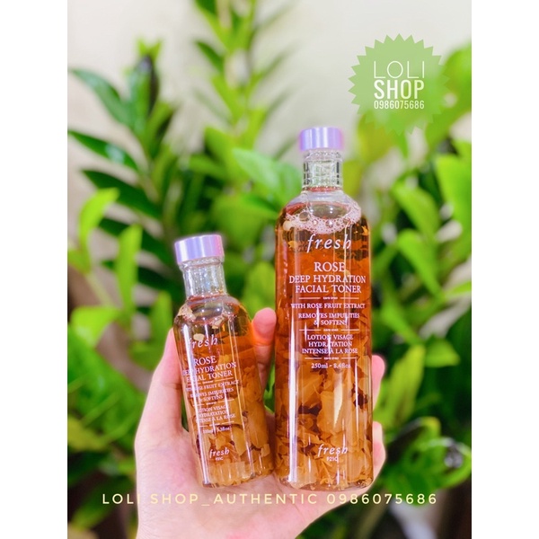 [Made in USA] Fresh Toner Nước Hoa Hồng Fresh (Fresh Rose Deep Hyration Facial Toner) - 100ml 250ml