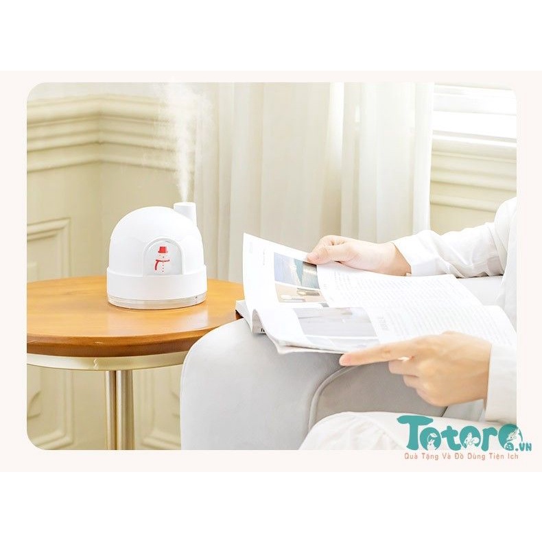 Máy Phun Sương kiêm Đèn Ngủ Hang Tuyết Giáng Sinh (Noel)