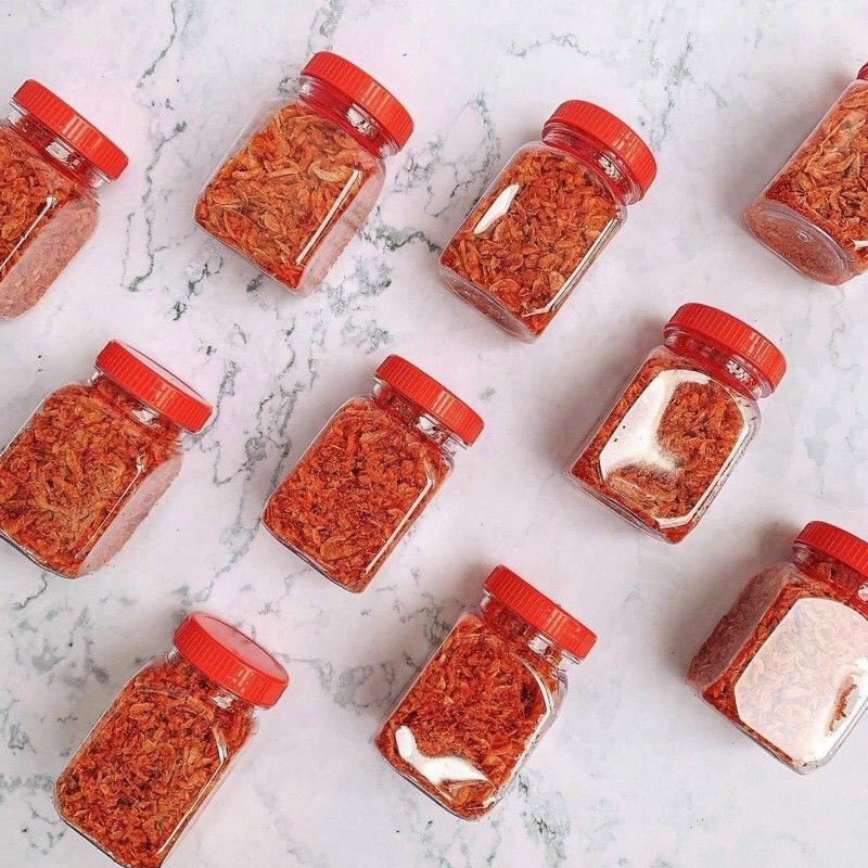 1hủ ruốc sấy 100g 15k