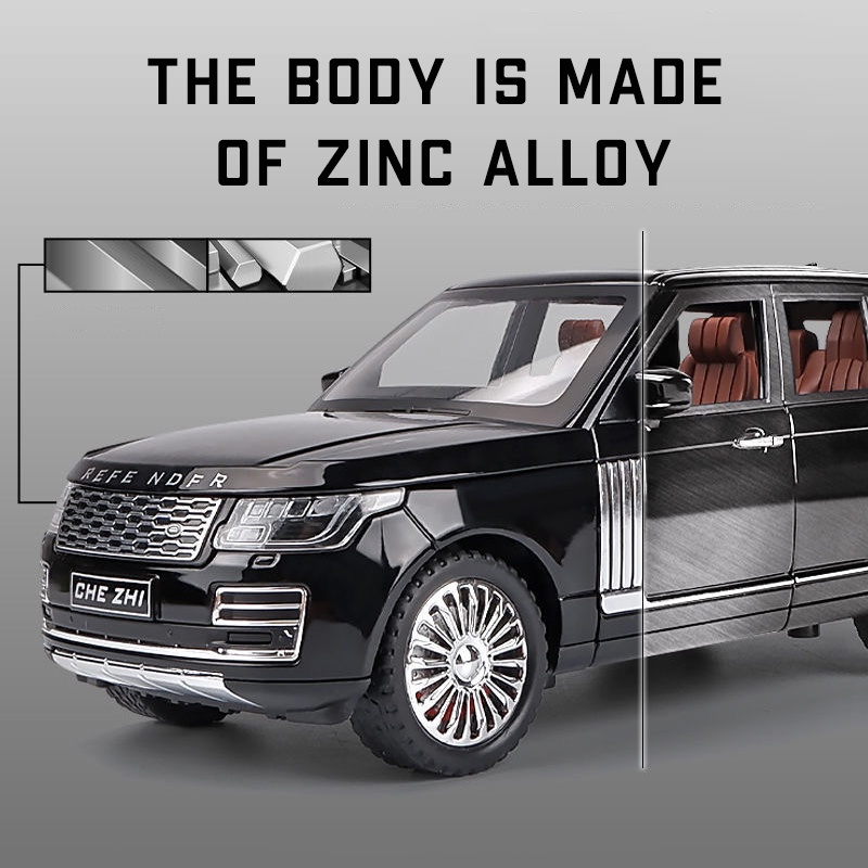 Mô Hình Xe Hơi Land Rover Range Rover Bằng Hợp Kim Tỉ Lệ 1: 24