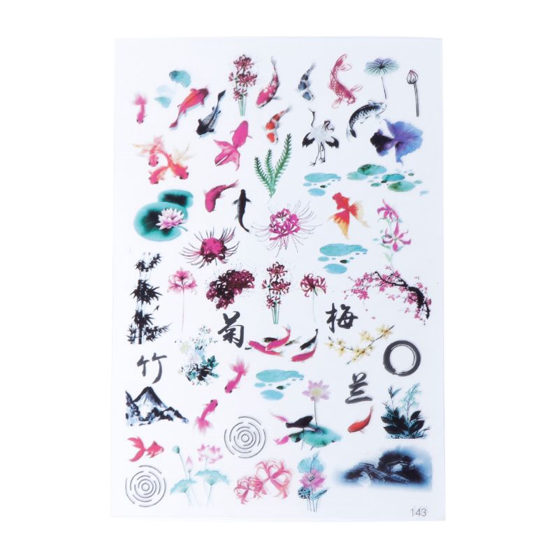 Nhãn dán nhiều kiểu dáng dễ thương dùng trang trí thủ công DIY