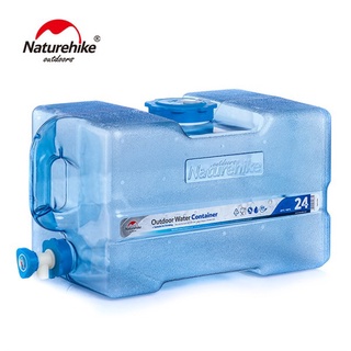 Bình nước dã ngoại naturehike 24l màu xanh nh18s024-t
