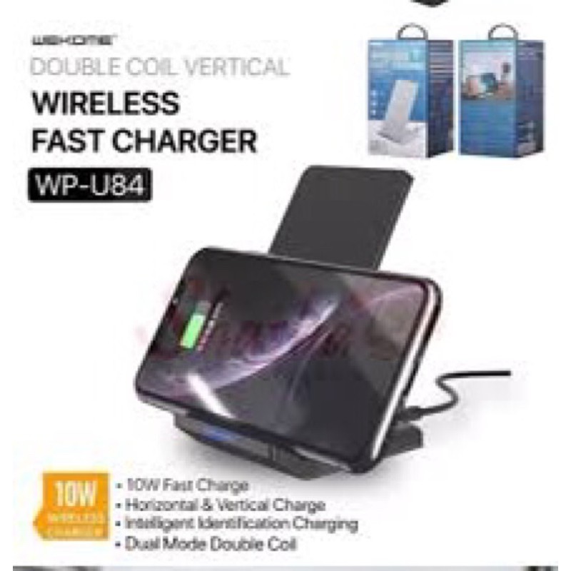 Đế sạc nhanh không dây wk u84 10w sạc được nhiều dòng máy bảo hành 3 tháng