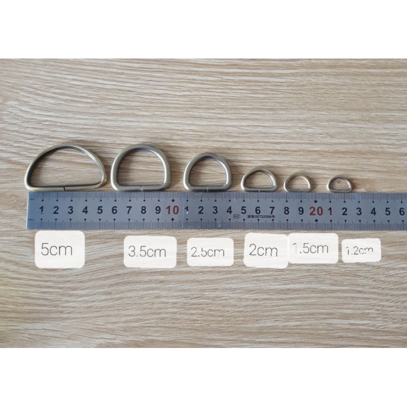 Khoen d 2cm đến 5cm - phụ kiện may túi