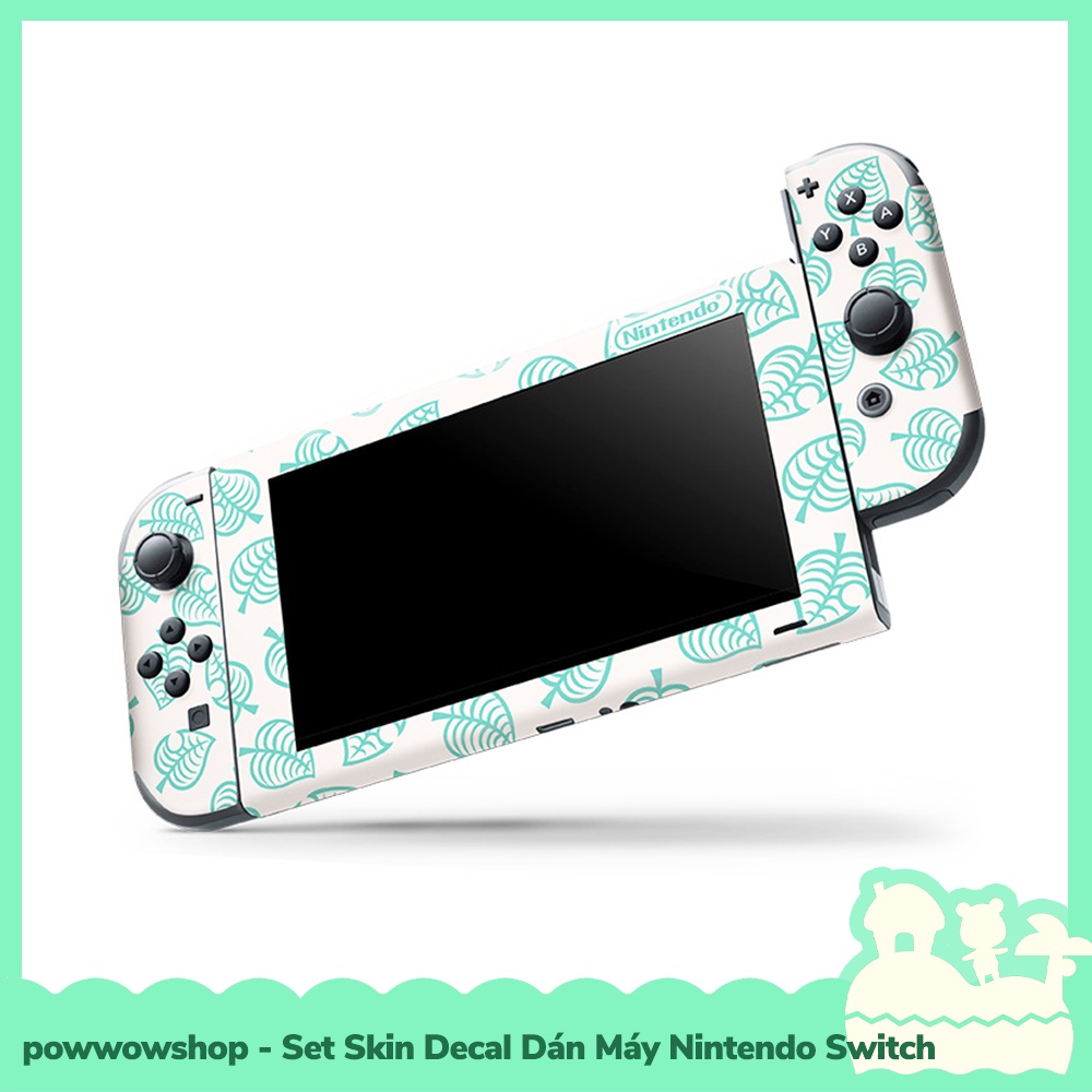 [Sẵn VN - Hỏa Tốc] Set Skin Decal Dán Máy Game, Dock, Joycon Nintendo Switch Super Cool &amp; Amazing Good Job