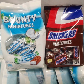 Sô cô la Snicker- Bounty của Đức túi 150gr