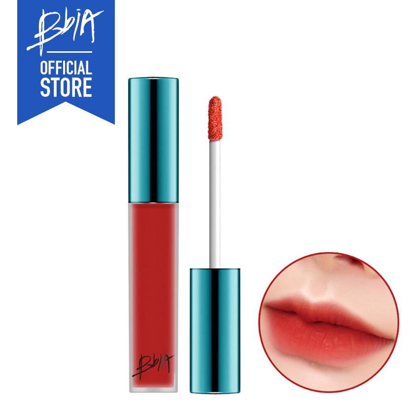 Son kem lì Bbia Last Velvet Lip Tint - 04 Extra Mood 5g (Màu đỏ thuần)