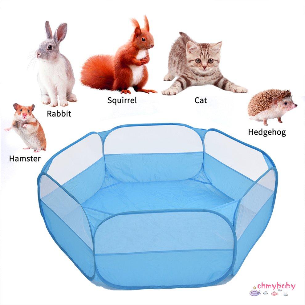 Lều thú cưng Playpen Portable Mở trò chơi Động vật nhỏ Hamster Guinea Pigs Fence [8/4]