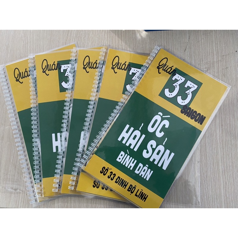 In Menu quán ăn, menu dịch vụ spa, menu quán trà sữa c300 ép Plastic có hàng luôn trong ngày