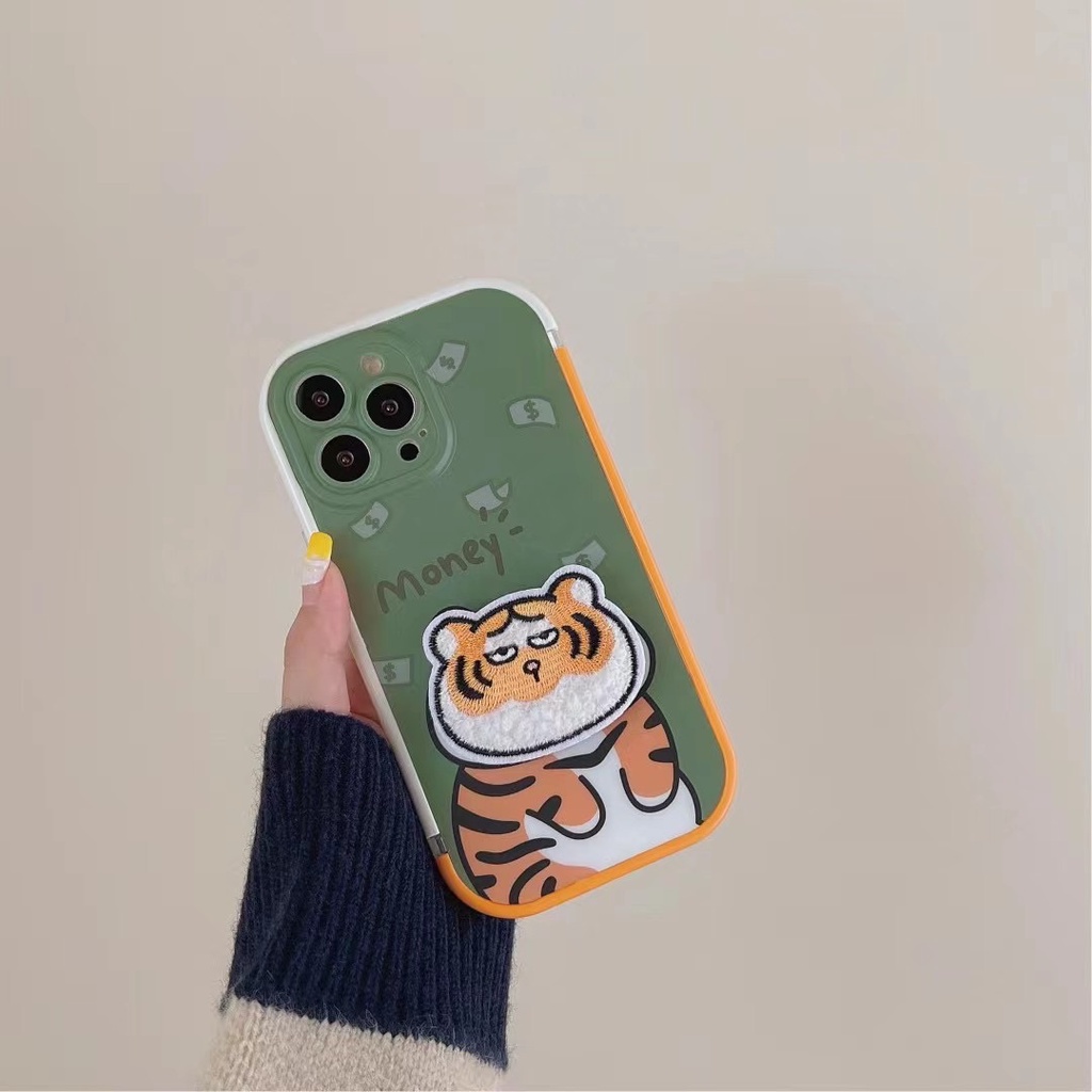 Ốp Điện Thoại Hình Đầu Hổ Cho iphone 13 Pro Max Xr X / Xs Xs Max 11 11 Pro Promax 1212 Pro 12pro Max