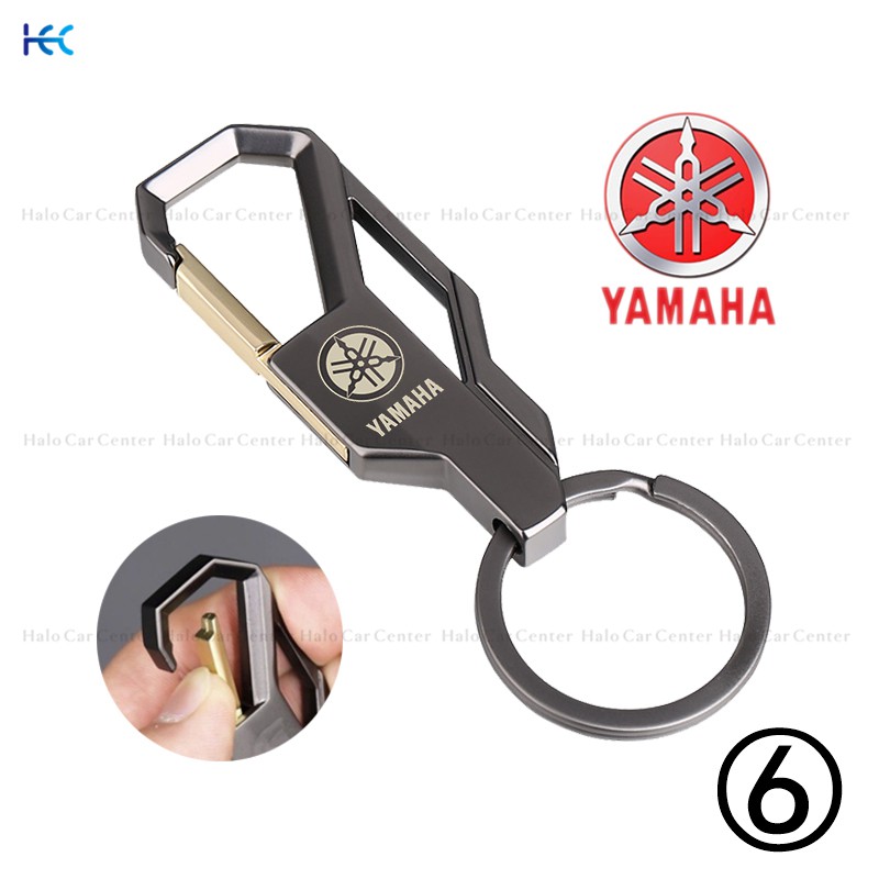 Móc Khóa Xe Máy Bằng Hợp Kim Kim Loại Có Logo Yamaha Cho Yamaha