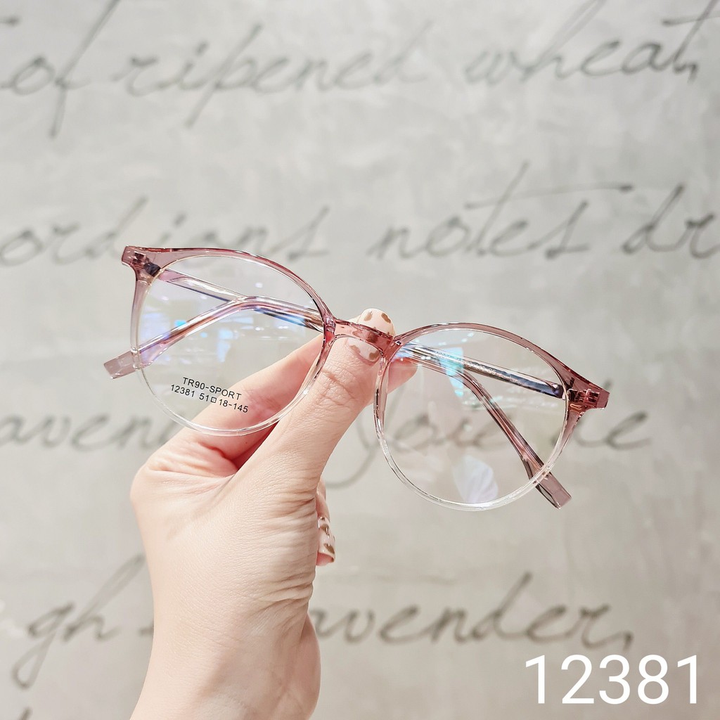 Gọng kính cận nam nữ Lilyeyewear kim loại mắt tròn thời trang nhiều màu 12381 | BigBuy360 - bigbuy360.vn
