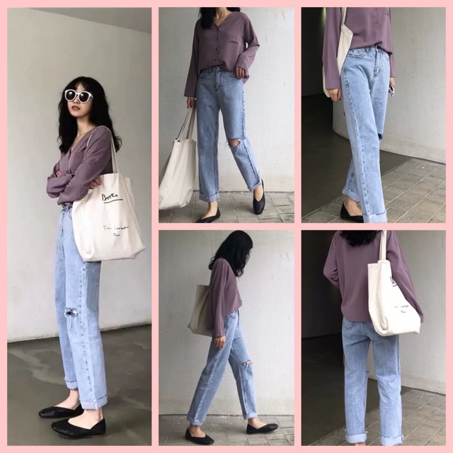 QUẦN BAGGY JEANS MÃ B02