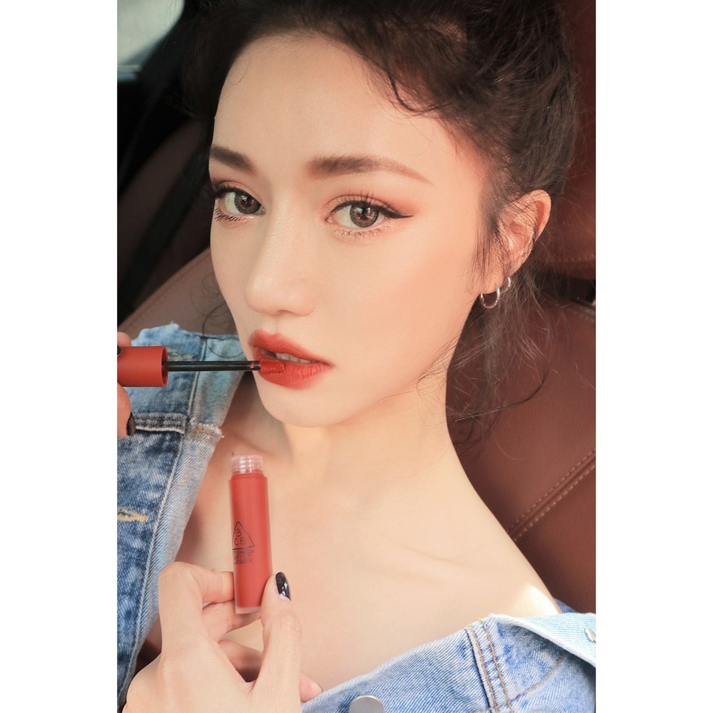 3CE SOFT LIP LACQUER màu NULL SET son kem lì