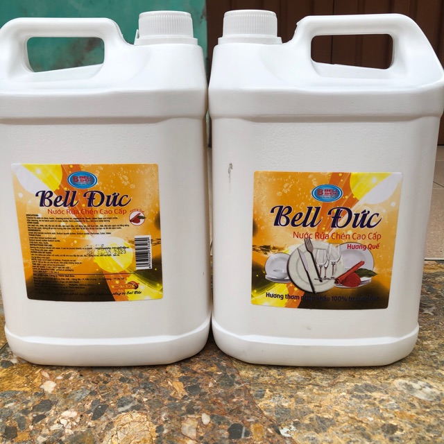 Nước rửa chén hương quế Bell Đức 5l