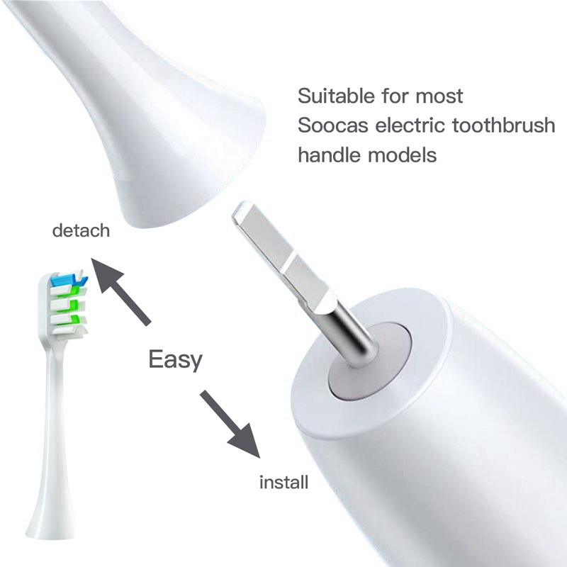 Đầu Bàn Chải Thay Thế Cho Bàn Chải Đánh Răng Điện Xiaomi SOOCAS V1X3 / X3U X1 / X3 / X5