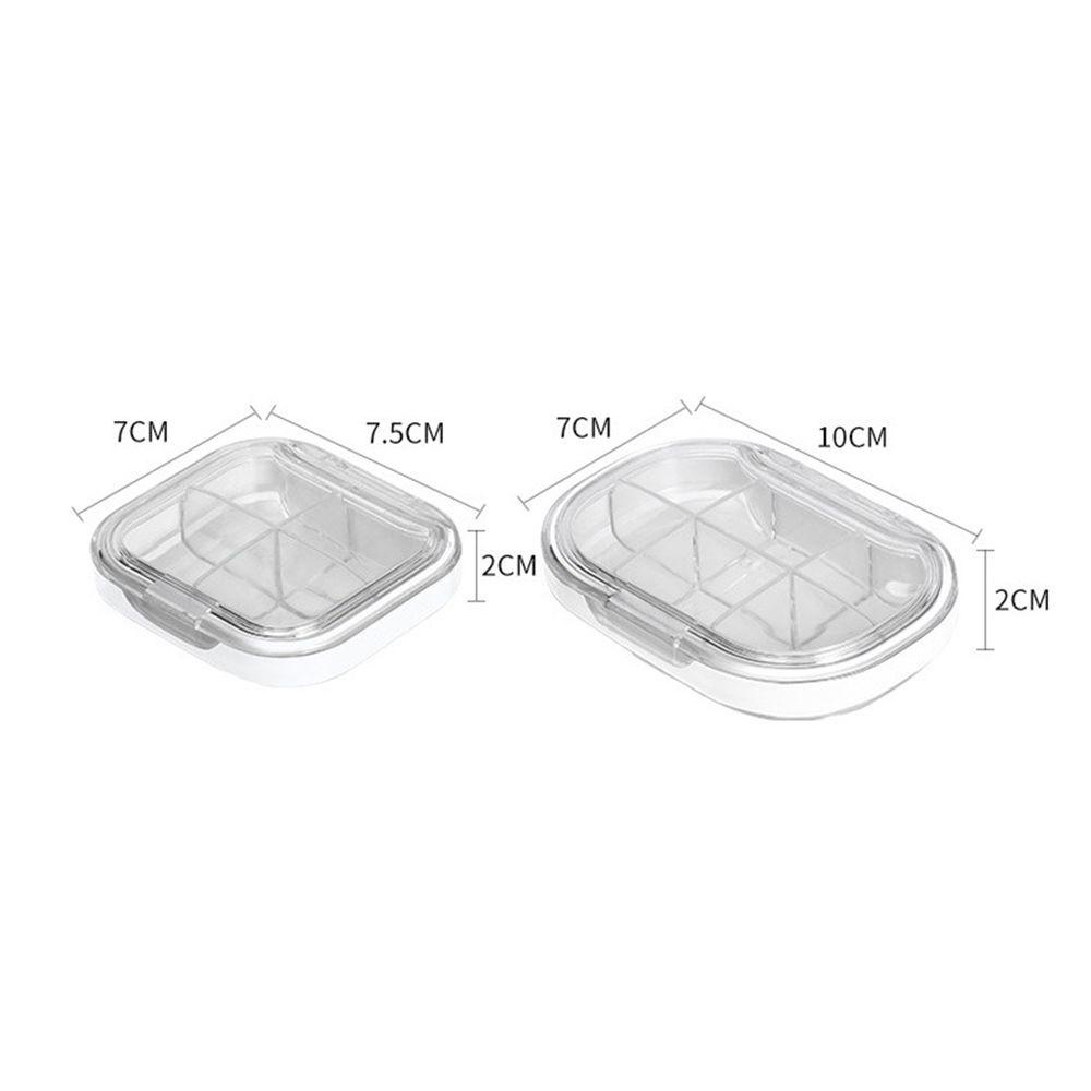 Hộp Đựng Thuốc Viên 4 / 6 Ngăn Tiện Lợi