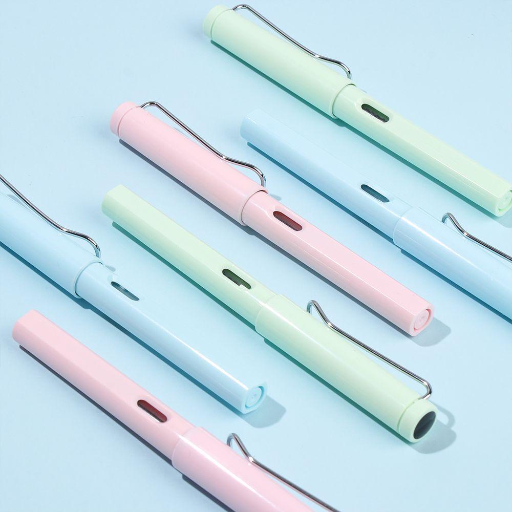 CHOOKEY Bút Máy Mực Macaron Ngòi Mảnh Viết Thư Pháp Làm Quà Tặng