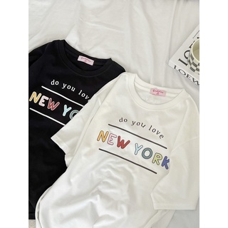 Attk972-áo thun in chữ do you love newyork