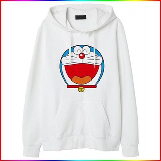 HOT HOT- Áo Hoodie In Hình Doremon - Áo khoác nỉ da cá form suông rộng có mũ unisex | Xưởng áo thun giá sỉ - siêu sốc