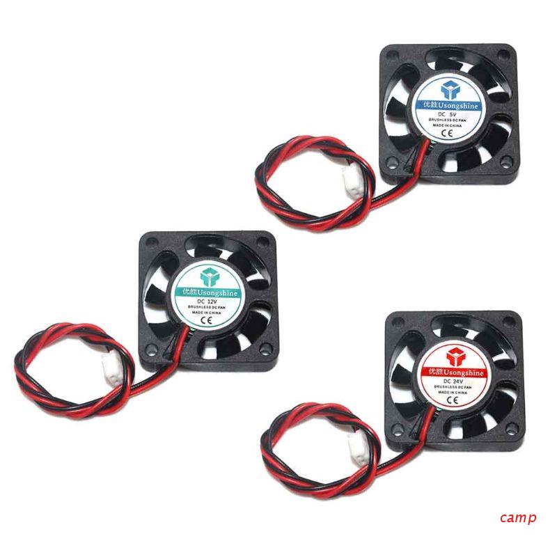 1 Quạt Tản Nhiệt Dc 2pin Mini 3010 2 Pin 5v / 12v / 24v 30mm 30x30 X 10mm Cho Máy In 3d