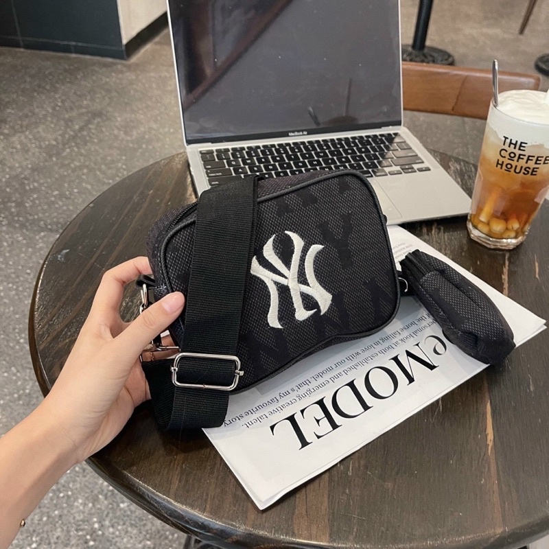 Set 2 Túi Đeo Chéo Hoạ Tiết NY, Túi Nữ Đeo Chéo Mẫu Mới