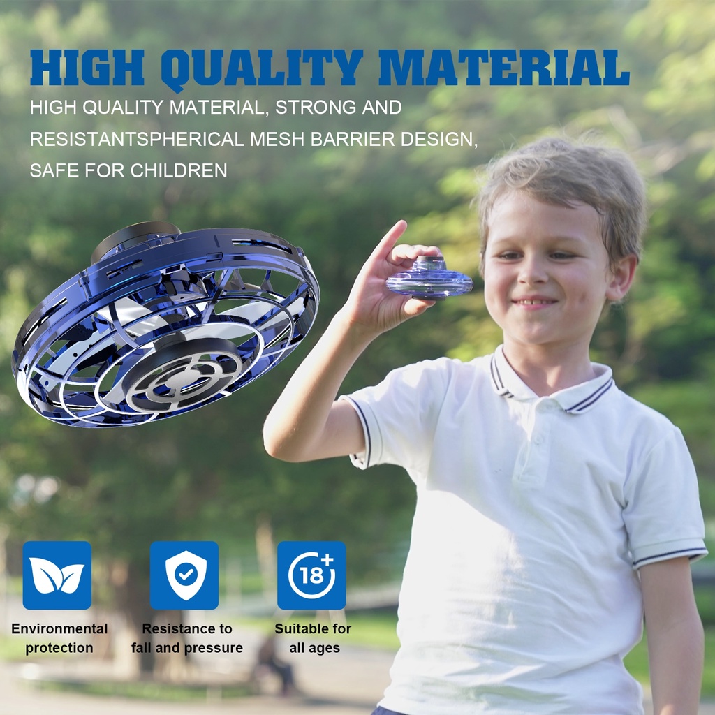 Con quay hồi chuyển mini FlyNova có đèn led