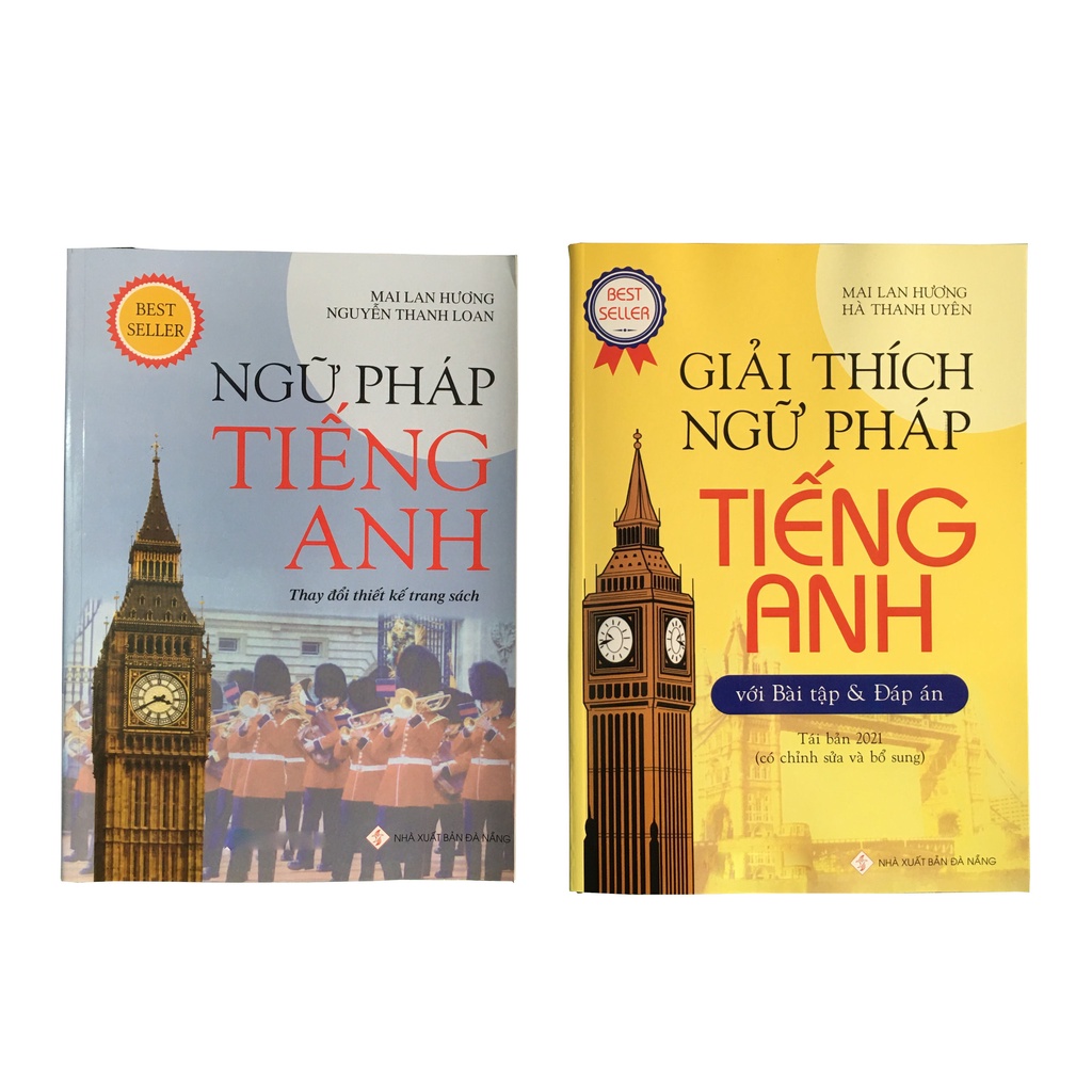 Combo Sách Giải Thích Ngữ Pháp Tiếng Anh