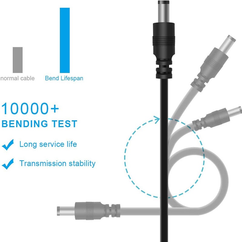 Dây cáp Fonken chuyển đổi nguồn USB-DC chất lượng cao