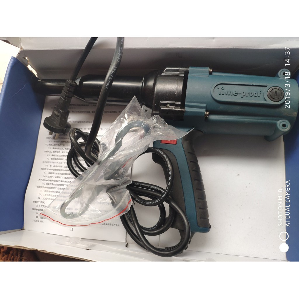 Súng Bắn Đinh Rút Rive Điện 220V  TimeProof TAC500 Chính Hãng
