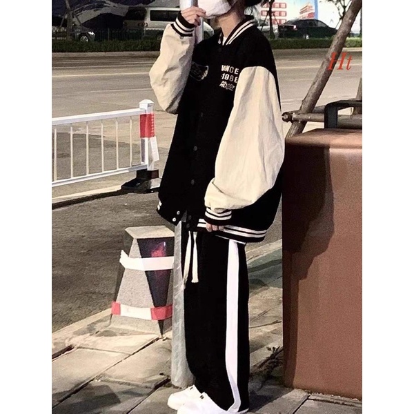 Áo bomber phối tay VENCE H2A758