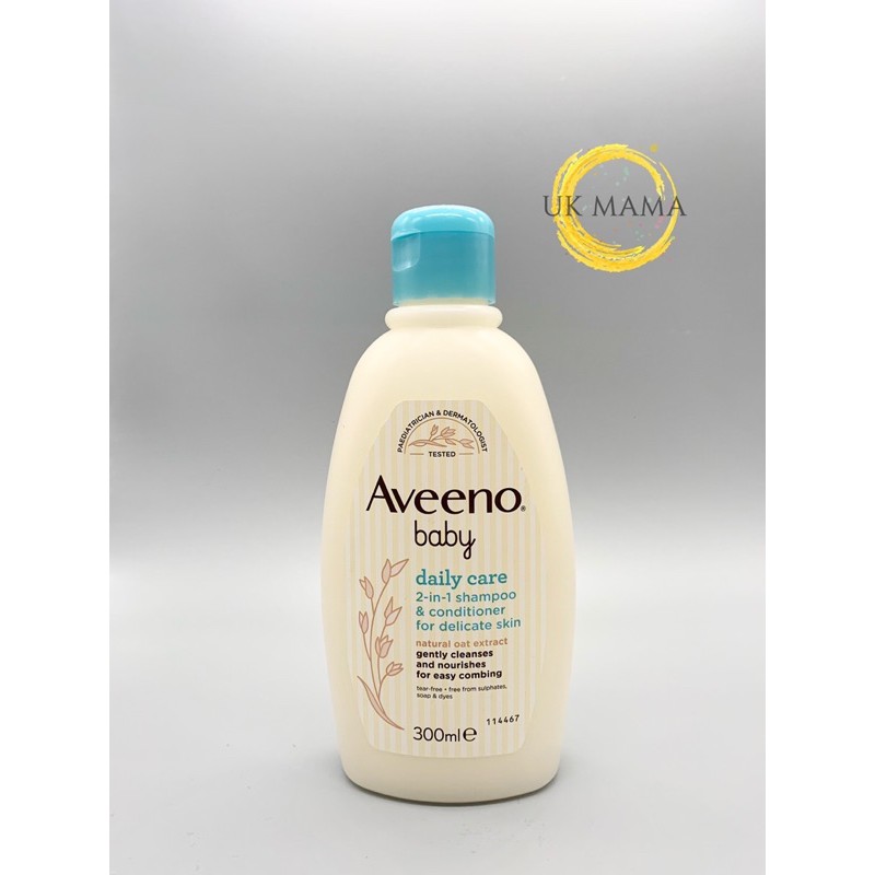 Dầu gội xả 2in1 Aveeno Baby Dailycare cho các bé