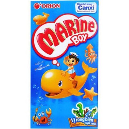 Bánh cá Marine Boy Orion hộp 35g