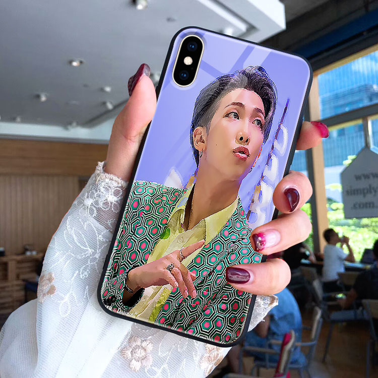 Ốp Cao Cấp Xs Max In Hình BTS RM IDOL CONCEPT PHOTOSHOOT NIXON Cho 6 6S 7 8 Plus X Xs Xr 11 Pro Max 12