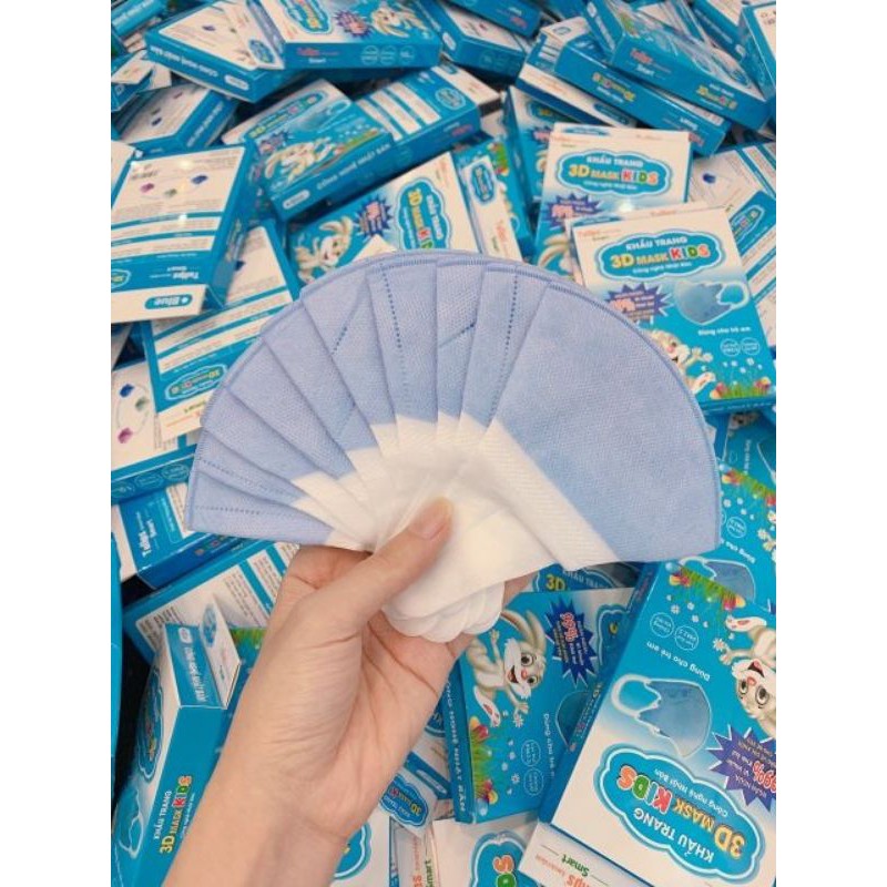 Khẩu trang trẻ em 3D mask Tulip hộp 10c