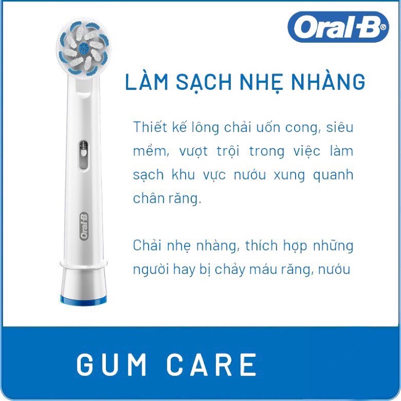 Đầu bàn chải điện Oral-B braun đủ loại Chính Hãng
