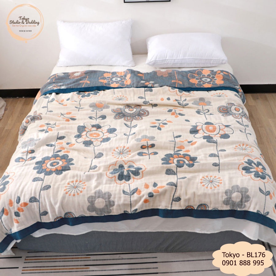 A61_Chăn Xô Organic Cotton Dòng Phổ thông/Basic