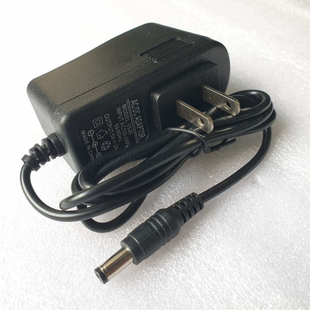 Nguồn adapter 5V-2A chân to 5.5 x 2.5mm dùng cho đầu thu kỹ thuật số, android box, ...
