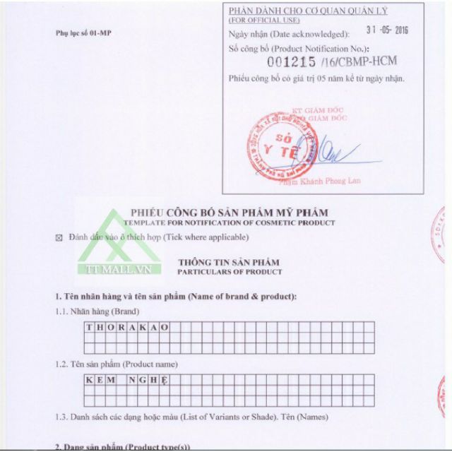 Kem nghệ Thorakao 7g | BigBuy360 - bigbuy360.vn