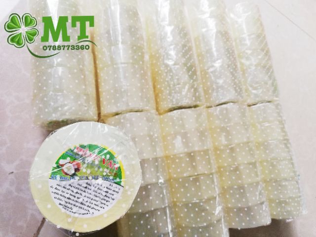 Xà bông dừa Hồng Vân 6 cục