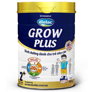 SỮA BỘT DIELAC GROW PLUS (XANH) 2+ 900G (CHO TRẺ TỪ 2 - 10 TUỔI)