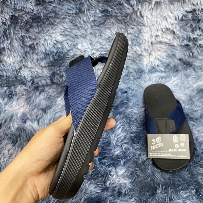 [HÌNH THẬT] Dép nam, dép xỏ ngón ❌FREESHIP❌ Dr.Martens Cao Cấp, Siêu Êm, Siêu Bền FULLBOX (Quai Xanh)