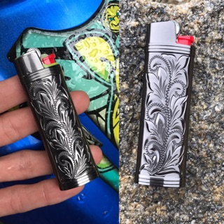 Bic J3 Pháp case hoa văn hợp kim