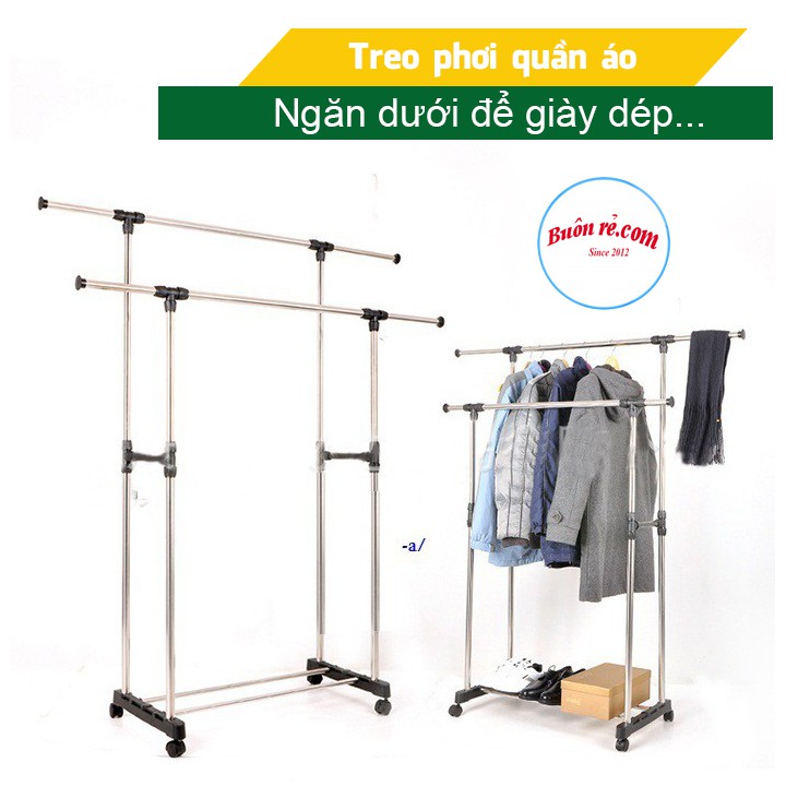 Giá treo quần áo bằng inox tiện dụng – Buôn rẻ 01408